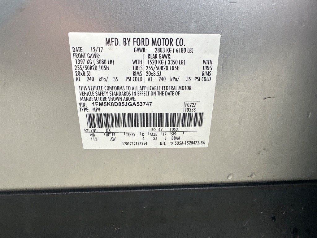 2018 Ford Explorer - $17,995