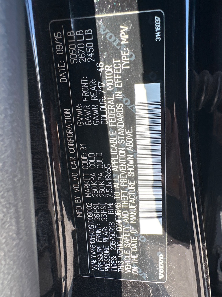 2016 Volvo V60 - $9,995