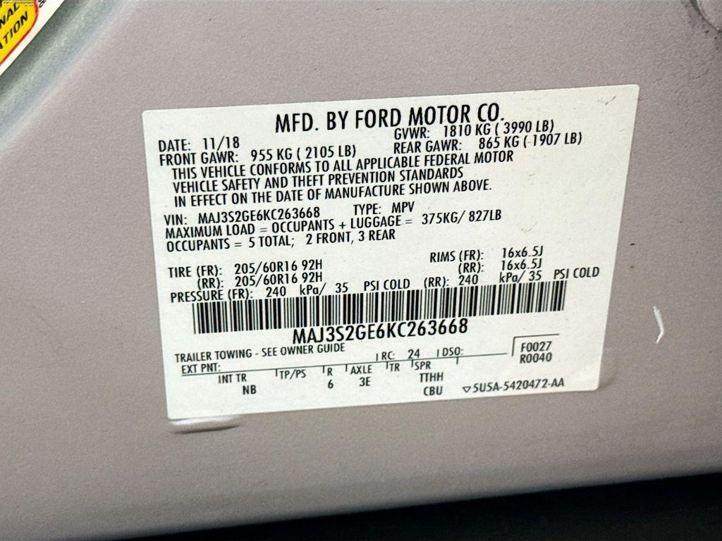 2019 Ford Ecosport - $12,222