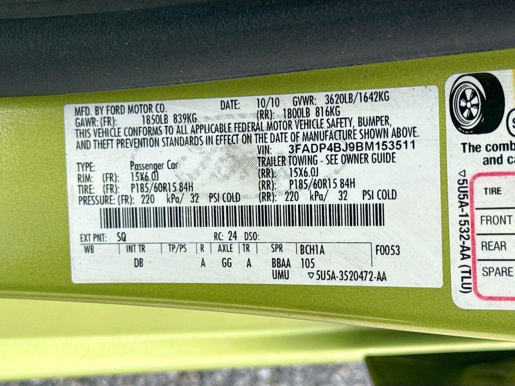 2011 Ford Fiesta - $6,100
