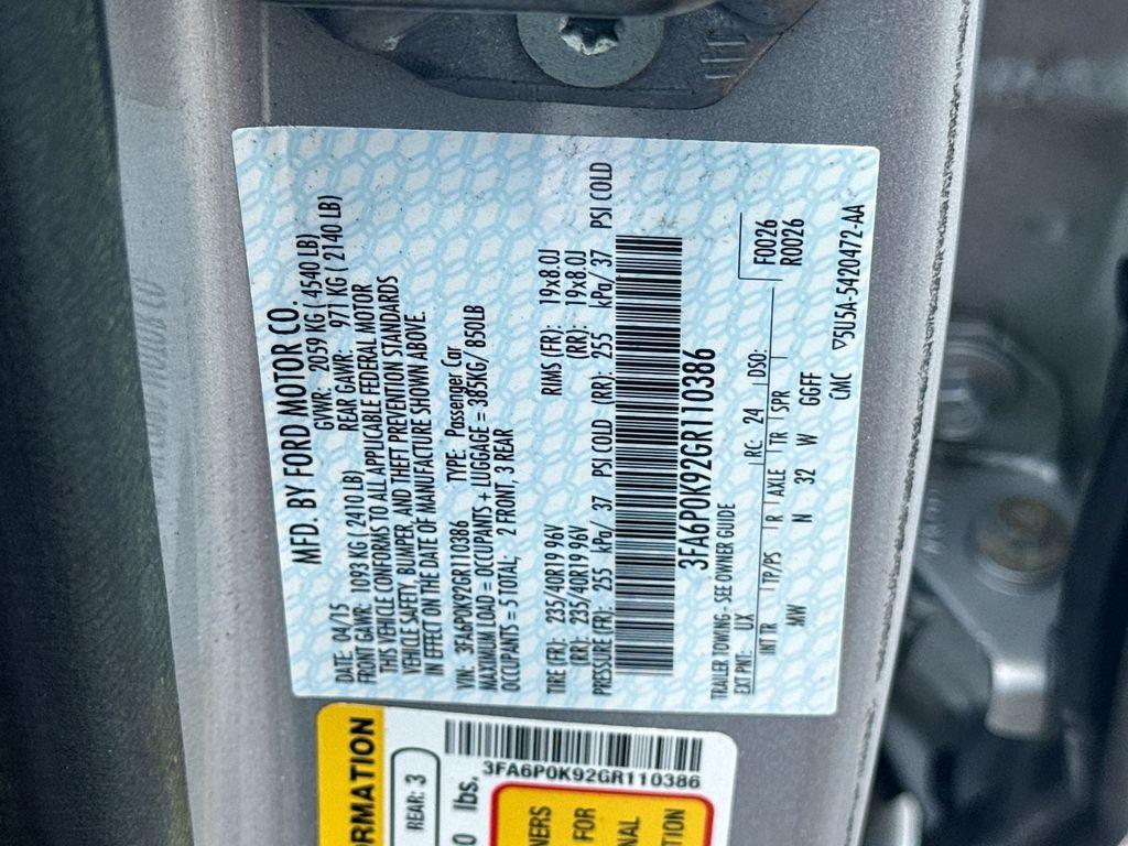 2016 Ford Fusion - $12,999