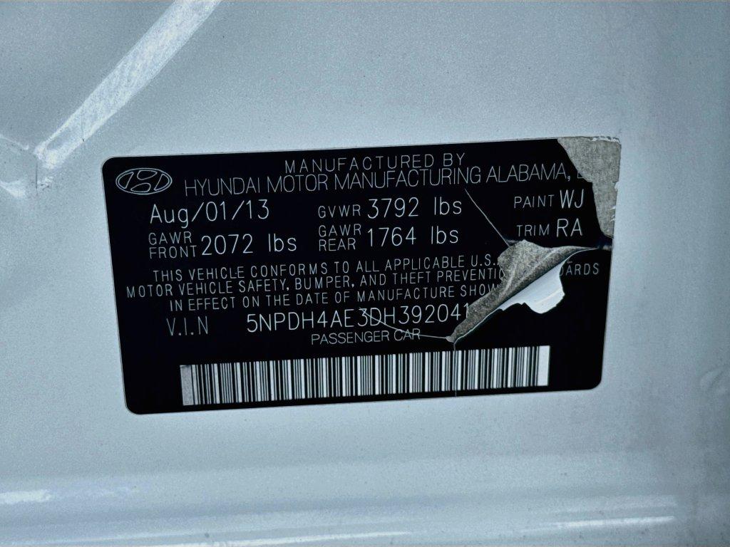 2013 Hyundai Elantra - $6,400