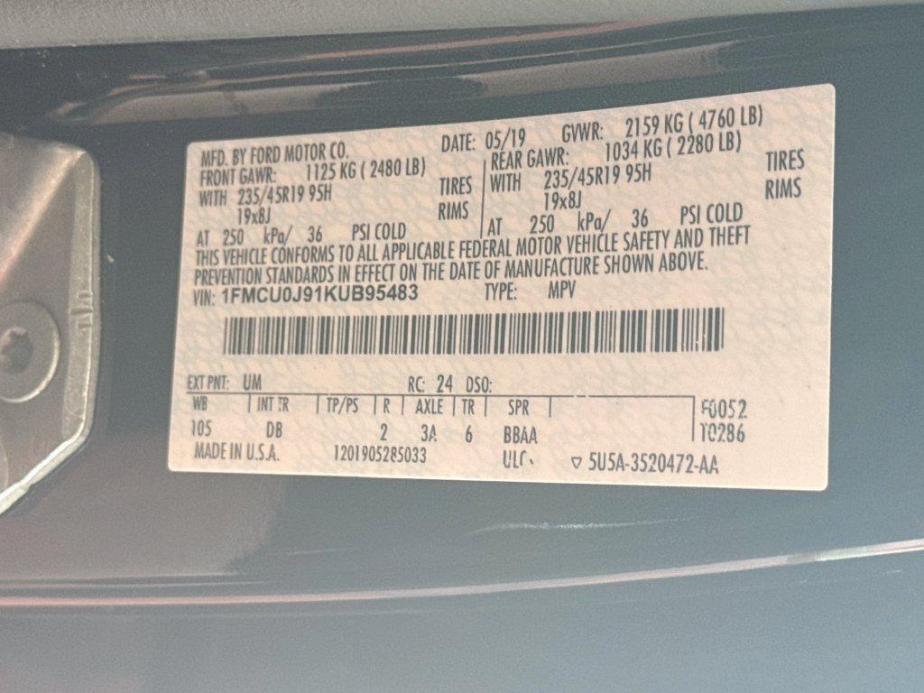 2019 Ford Escape - $10,999