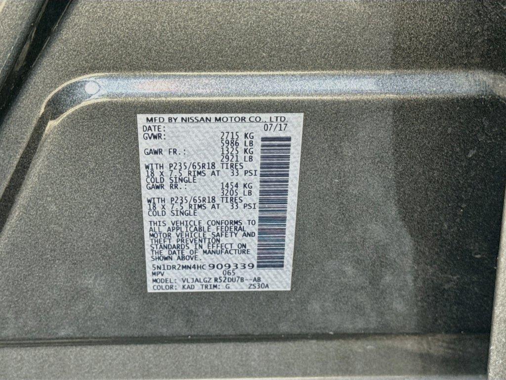 2017 Nissan Pathfinder - $13,991