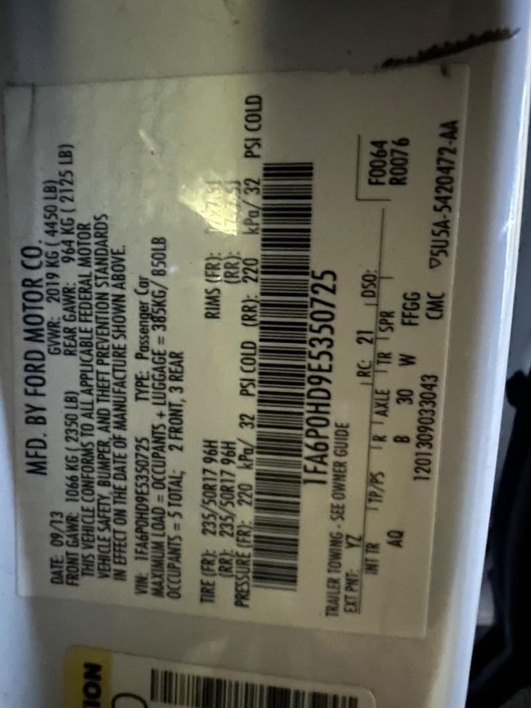 2014 Ford Fusion - $8,995