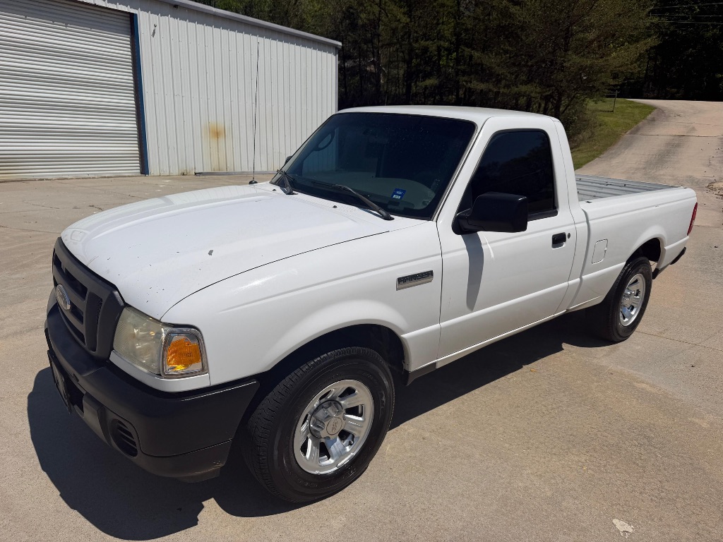 White 2011 Ford Ranger XL Regular Cab Pickup Truck 4X2 Automatic