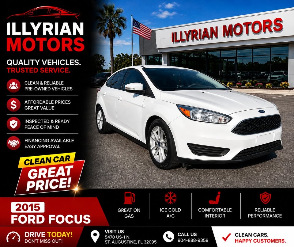 2015 Ford Focus - $4,800