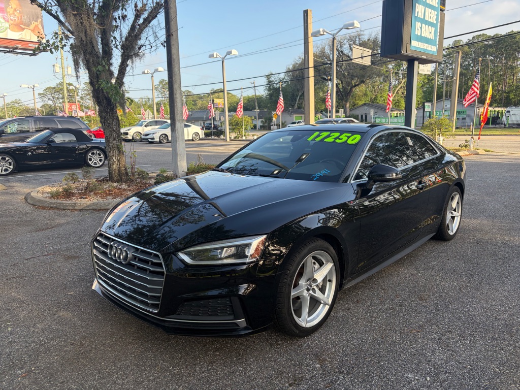 Black 2019 Audi A5 quattro Premium 45 TFSI Coupe Coupe All-Wheel Drive Automatic