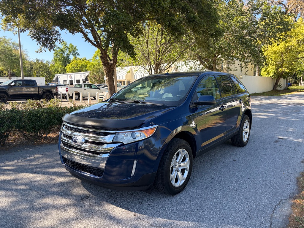 Blue 2012 Ford Edge SEL SUV / Crossover Front-Wheel Drive Automatic