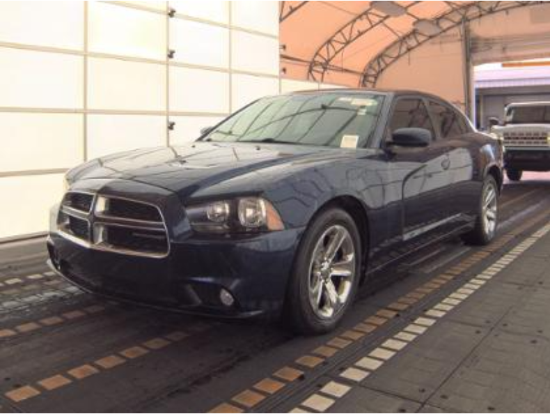 Blue 2014 Dodge Charger SXT RWD Sedan Rear-Wheel Drive Automatic