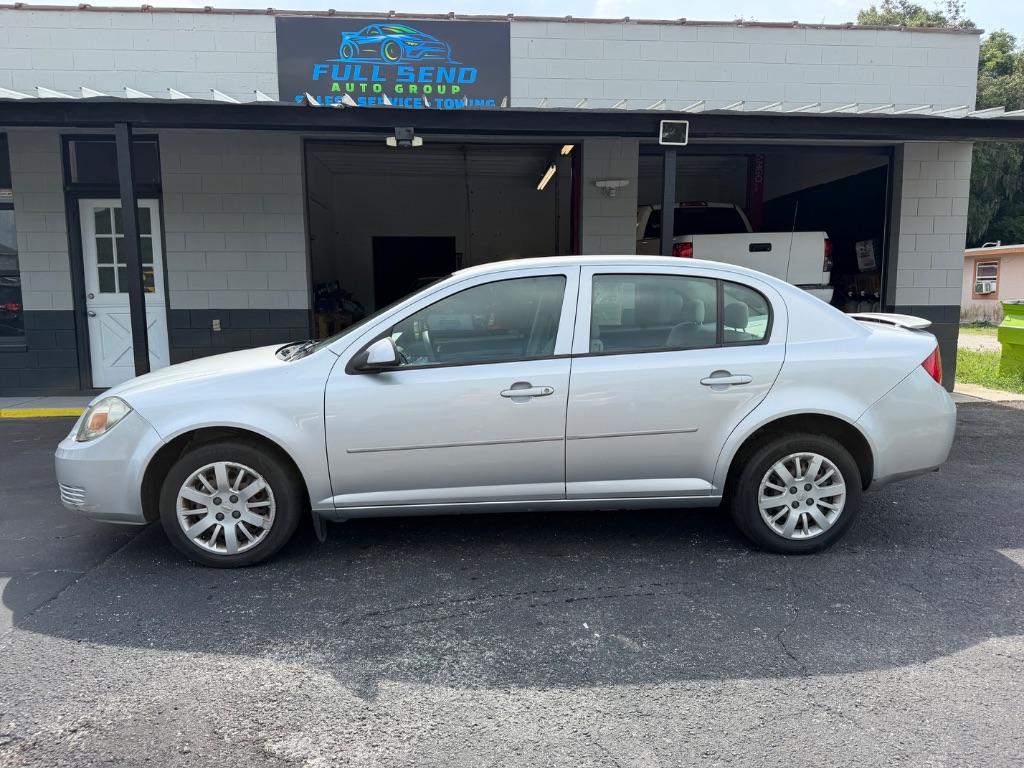 Silver 2010 Chevrolet Cobalt Sedan Front-Wheel Drive Automatic