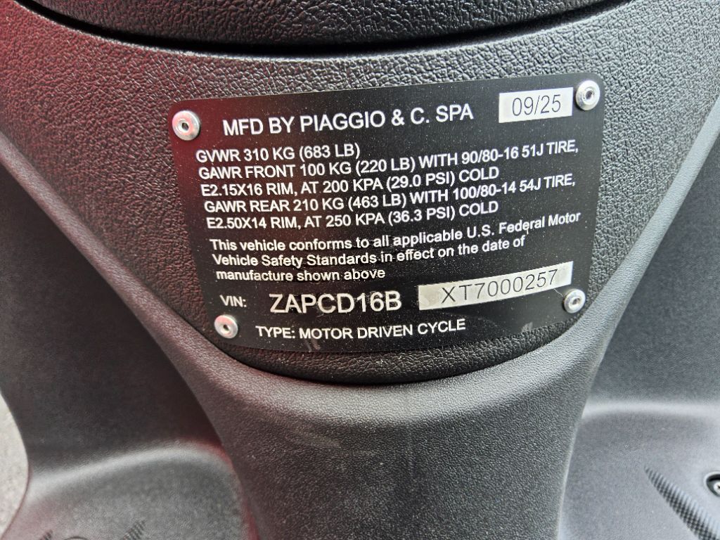 2026 Piaggio Liberty - $2,799