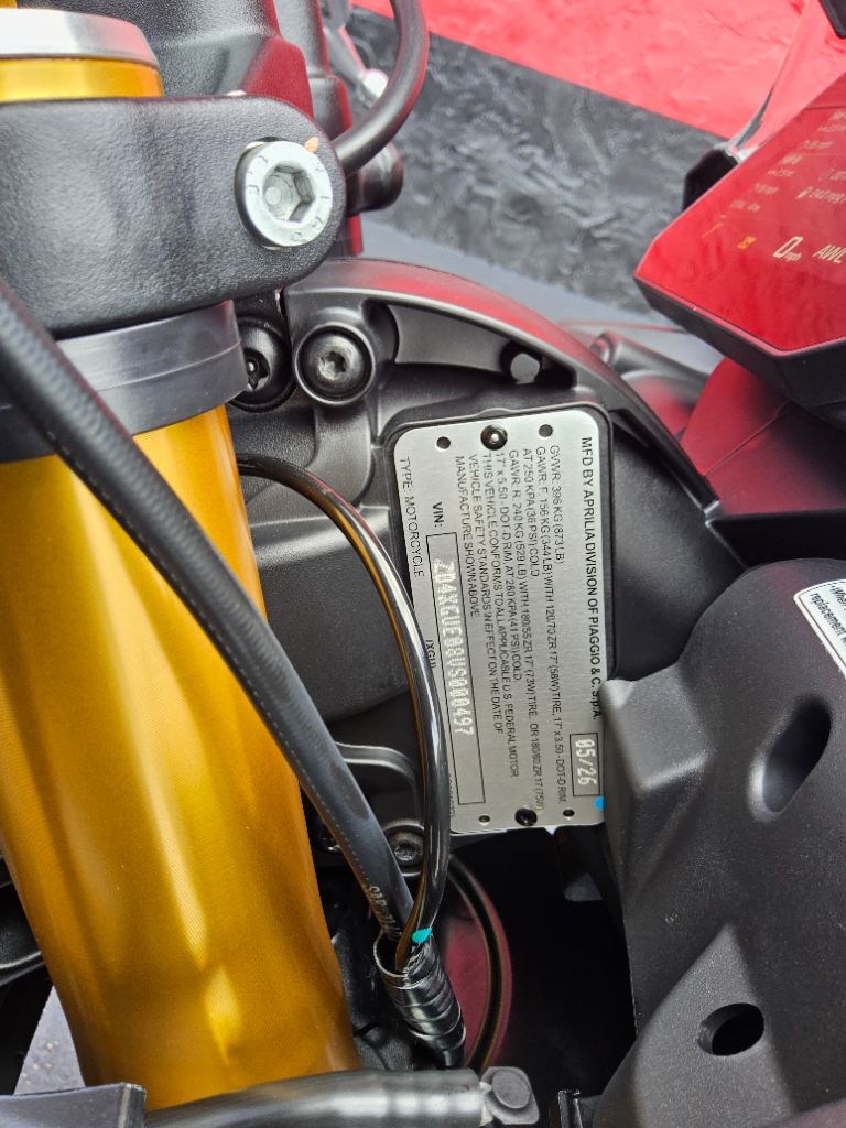 2027 Aprilia Tuono 660 - $11,599