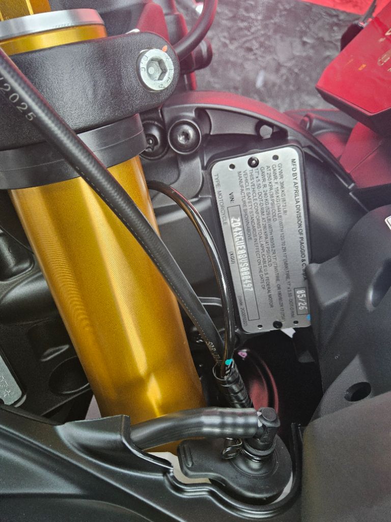 2027 Aprilia Tuono 660 Factory - $11,599