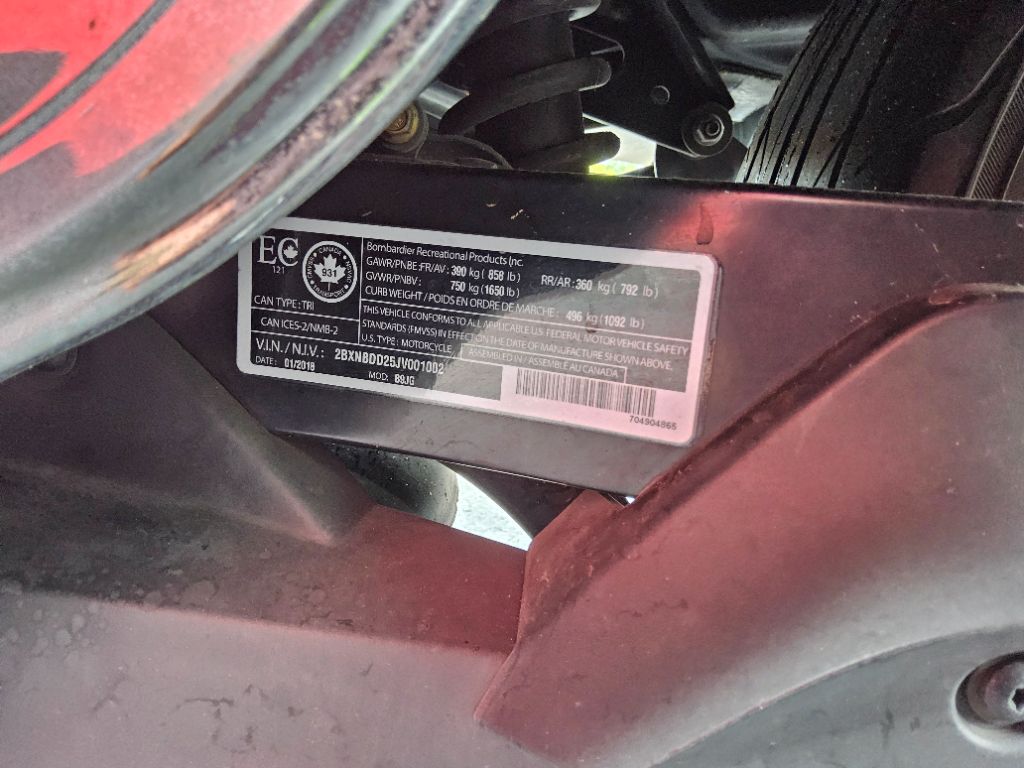 2018 Can-am Spyder