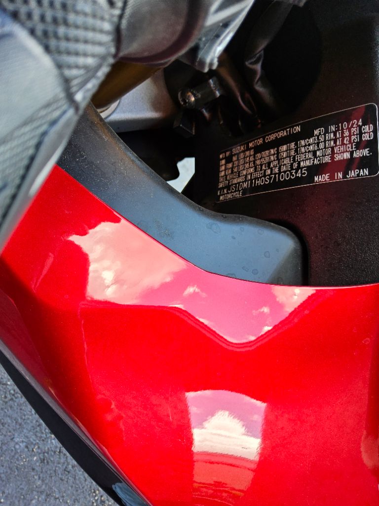 2025 Suzuki Gsx-r1000r - $16,500