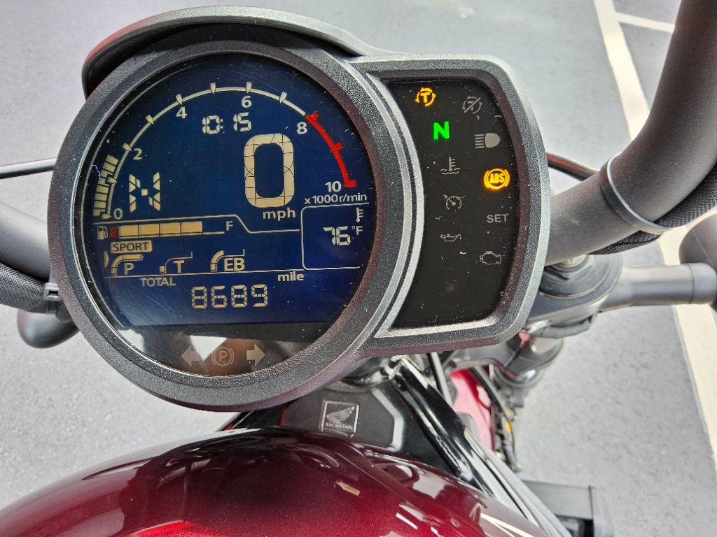 2022 Honda Rebel 1100 - $7,900
