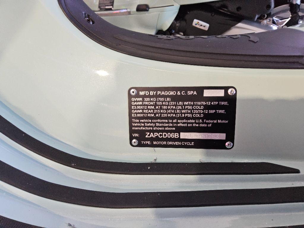 2027 Vespa Primavera / Sprint 50 - $4,449