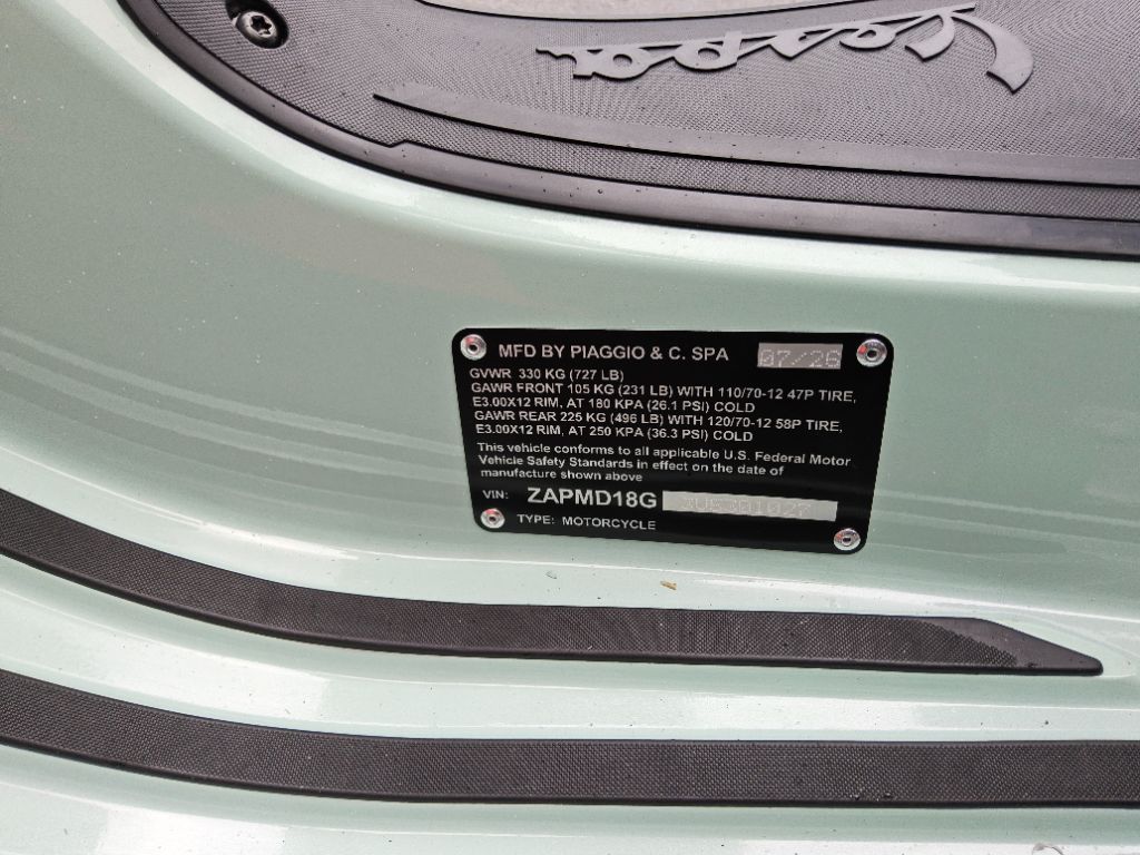 2027 Vespa Primavera / Sprint 150 - $5,995