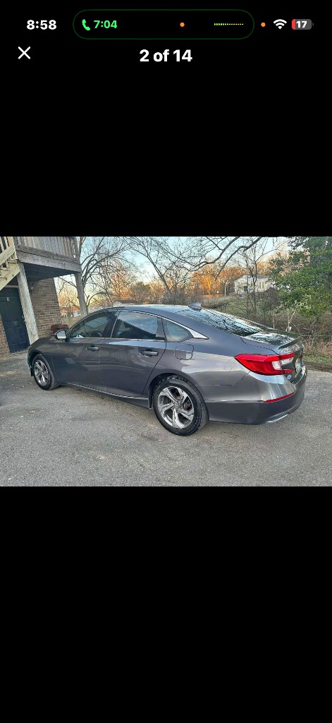 2018 Honda Accord - $13,995