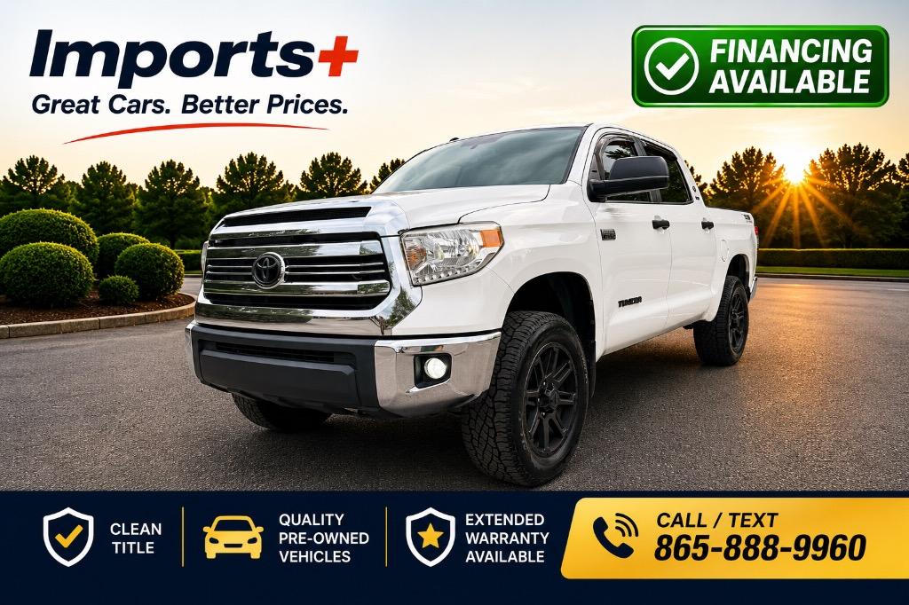 2017 Toyota Tundra - $19,500