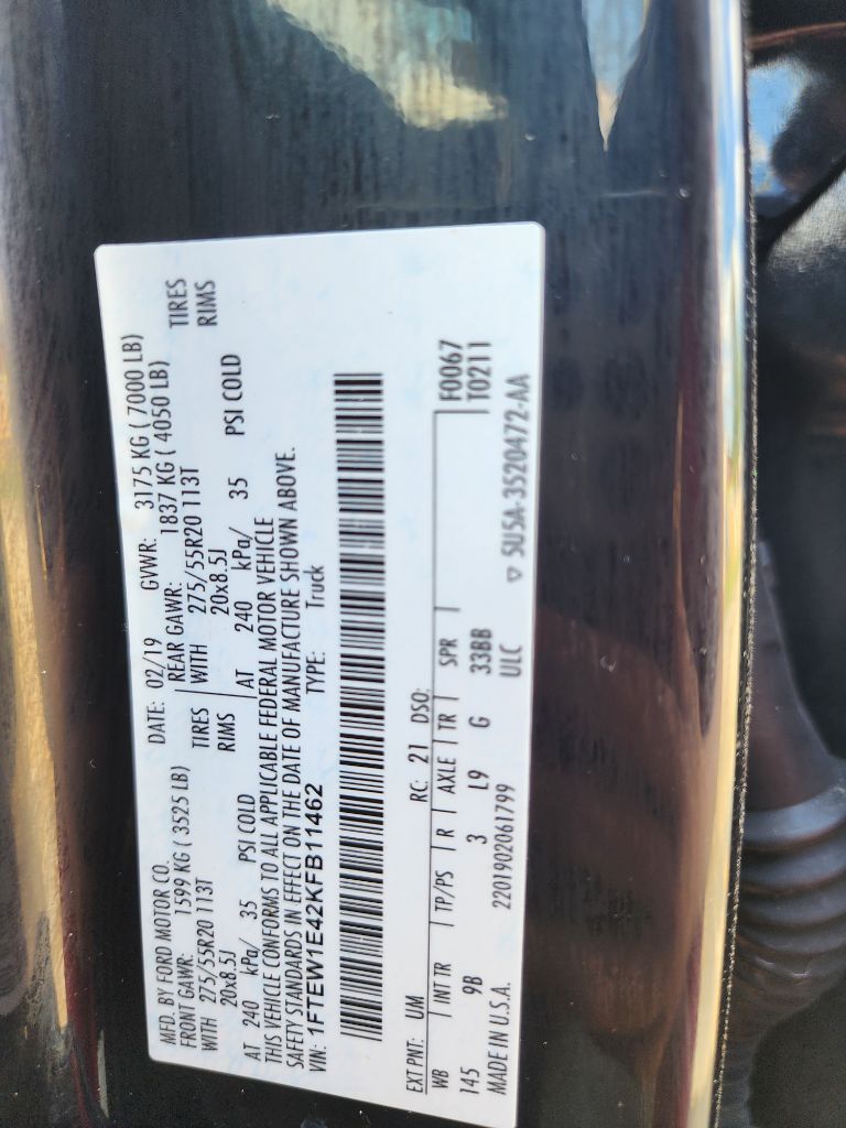 2019 Ford F-150 - $32,999