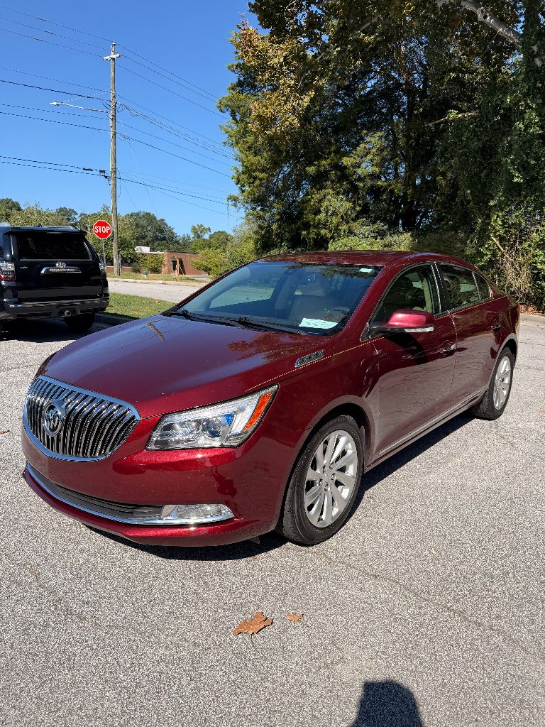 Red 2015 Buick LaCrosse Sedan Front-Wheel Drive Automatic