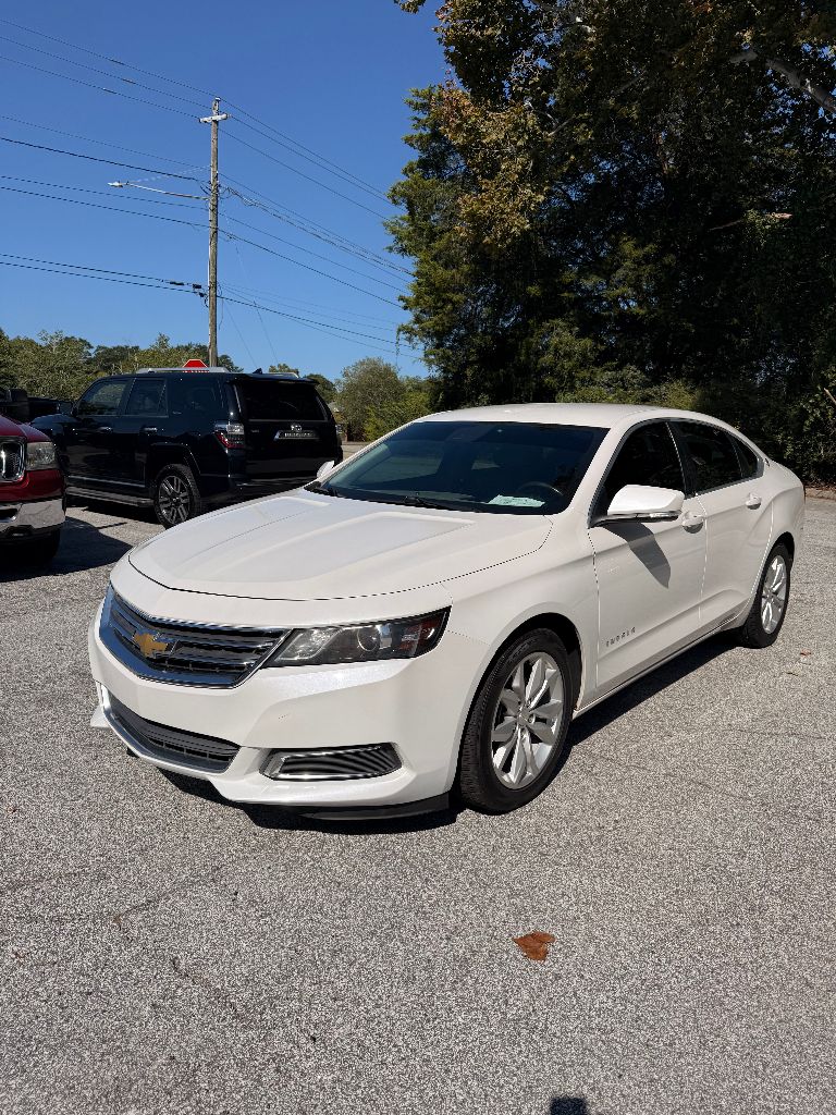 White 2017 Chevrolet Impala Sedan Front-Wheel Drive Automatic