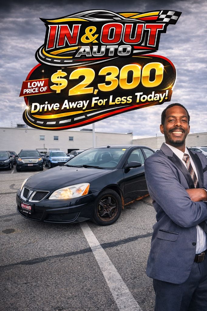 2009 Pontiac G6 - $2,300