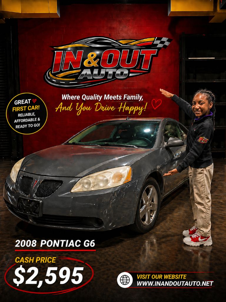 2008 Pontiac G6 - $3,798