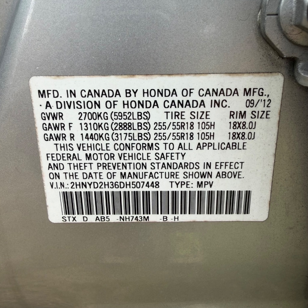 2013 Acura MDX - $4,991