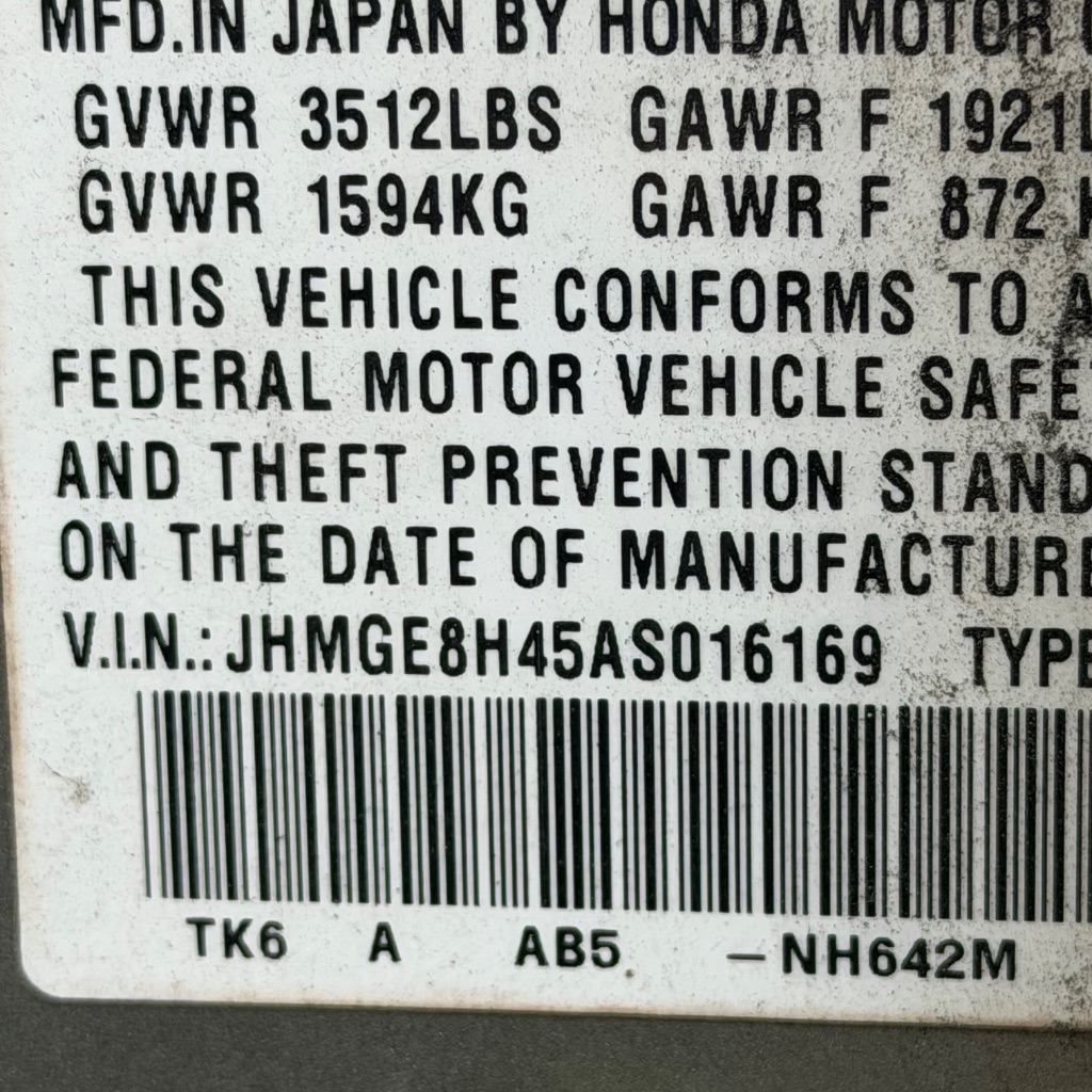 2010 Honda Fit - $3,500