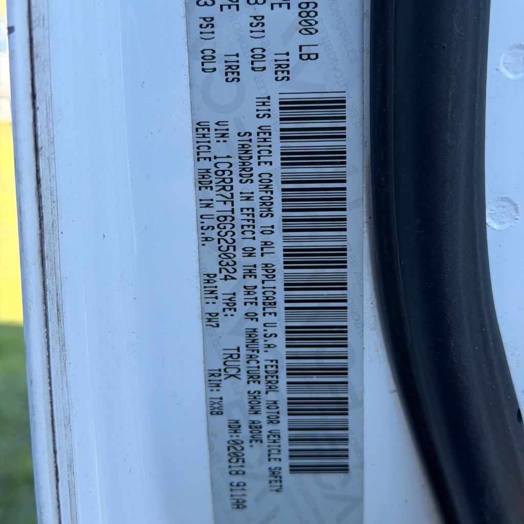 2016 Ram 1500 - $8,991