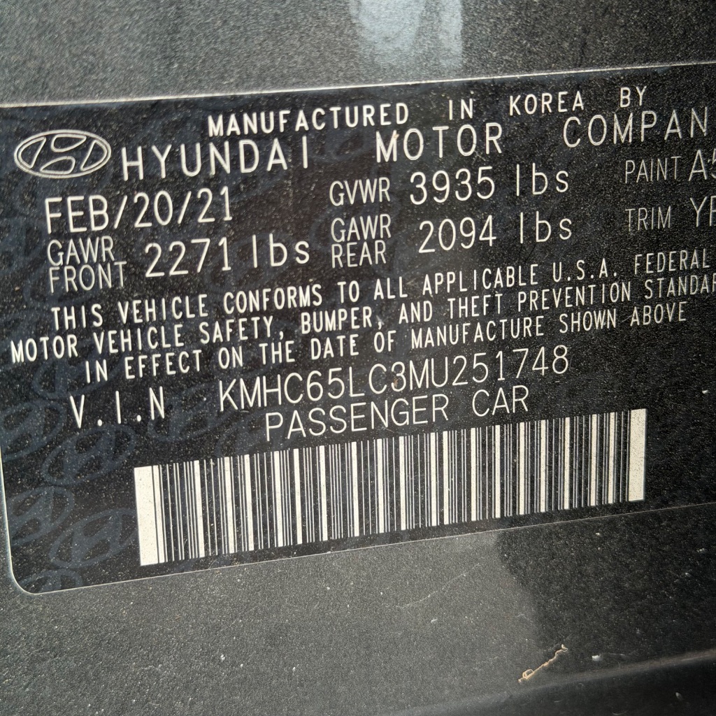 2021 Hyundai Ioniq - $8,992