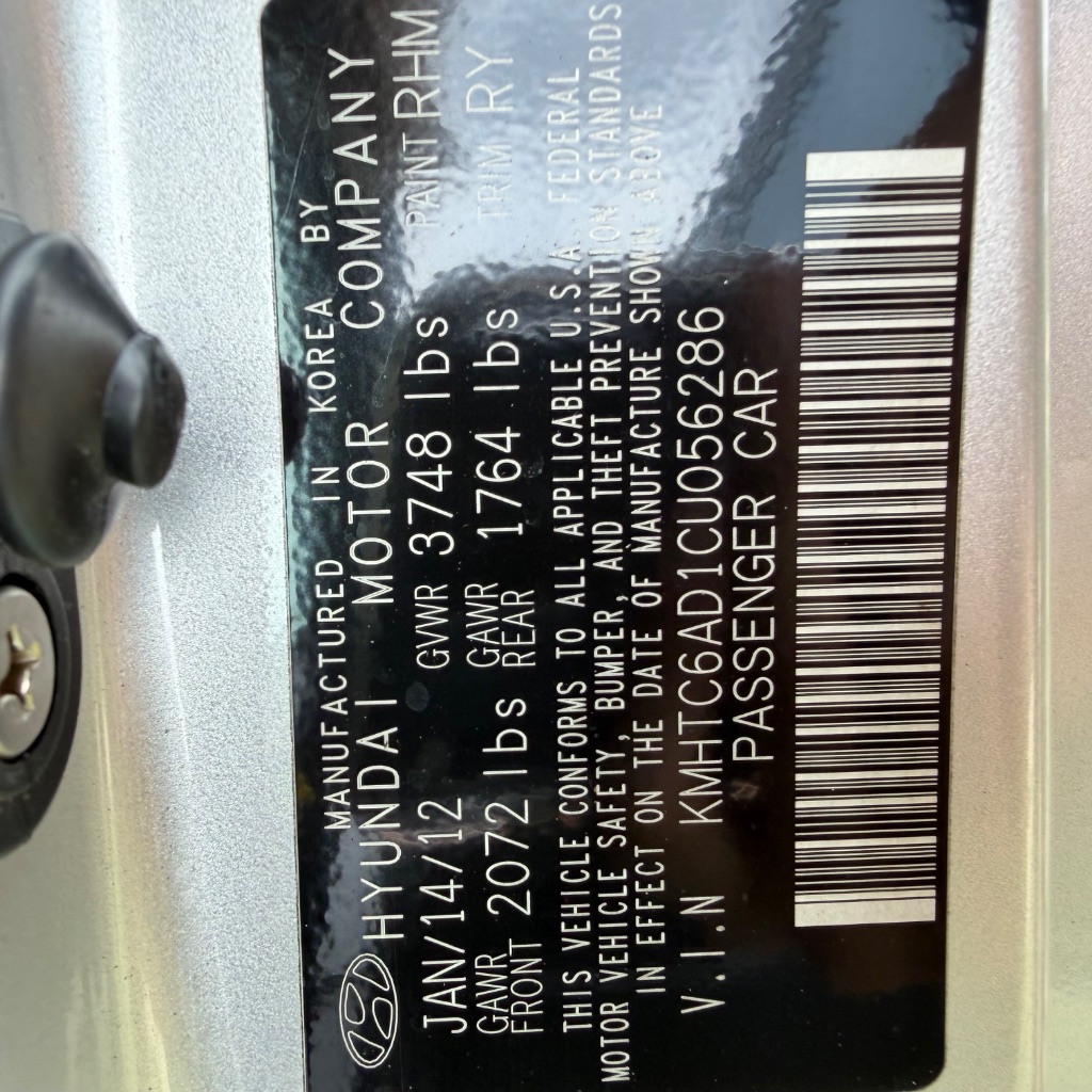 2012 Hyundai Veloster - $5,991