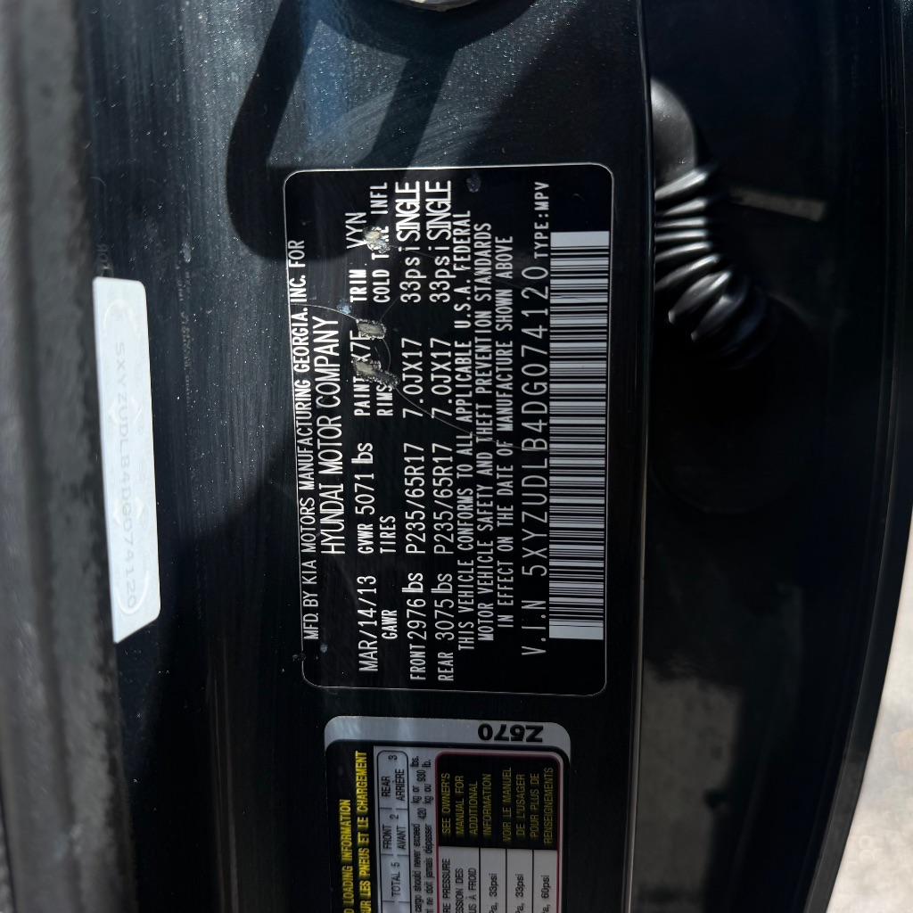 2013 Hyundai Santa Fe Sport - $4,991