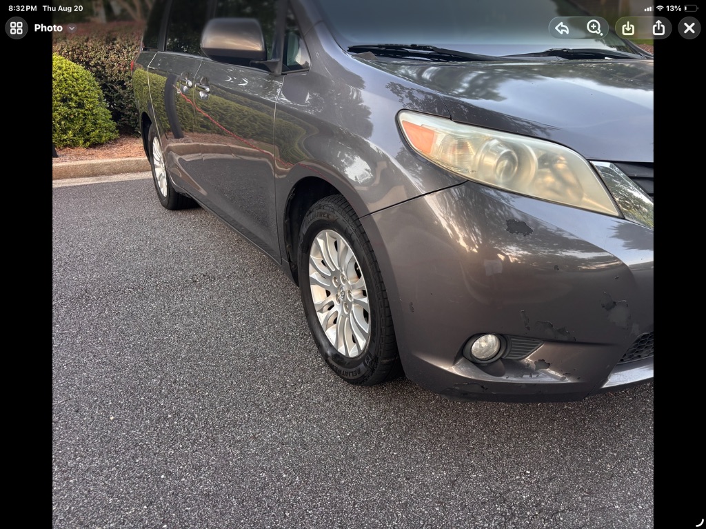 2011 Toyota Sienna - $9,500