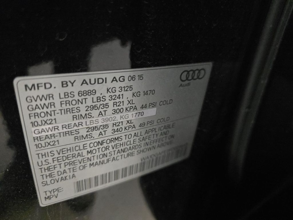 2015 Audi Q7 - $9,999