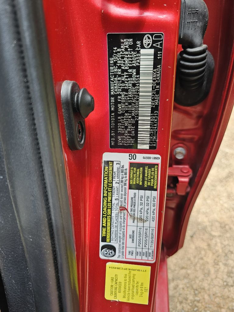 2015 Toyota Corolla - $8,599