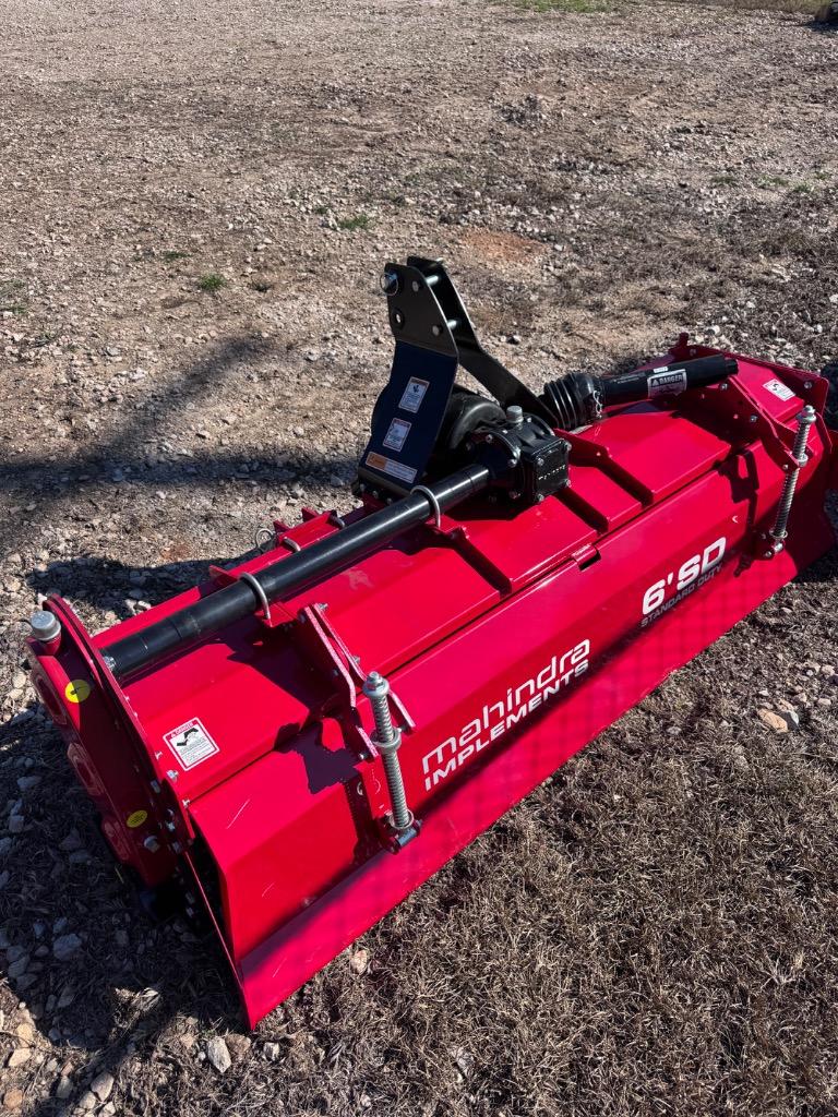 2027 Implement Mahindra 6ft TIller  - $3,200