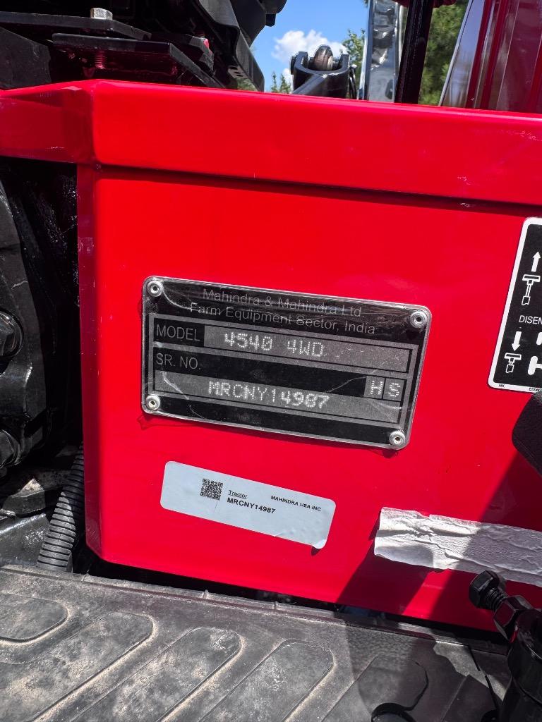 2027 Mahindra 4540 - $33,750