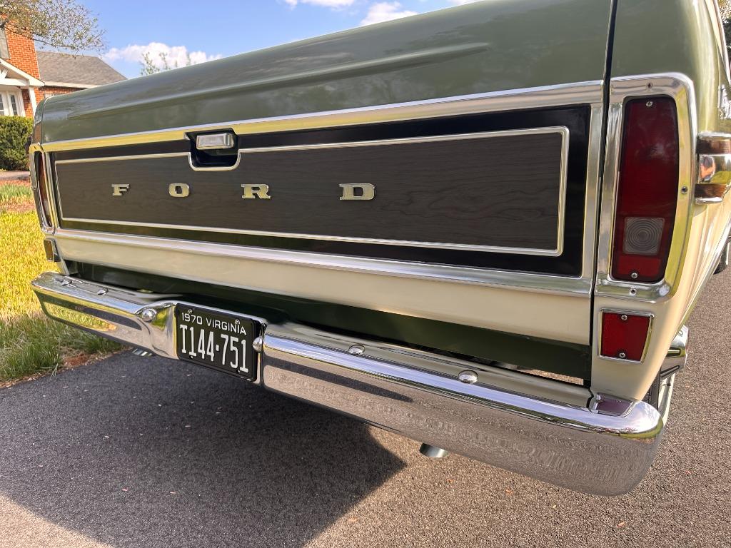 1970 Ford F100 - $59,995