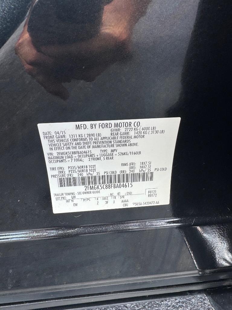 2015 Ford Flex - $9,900