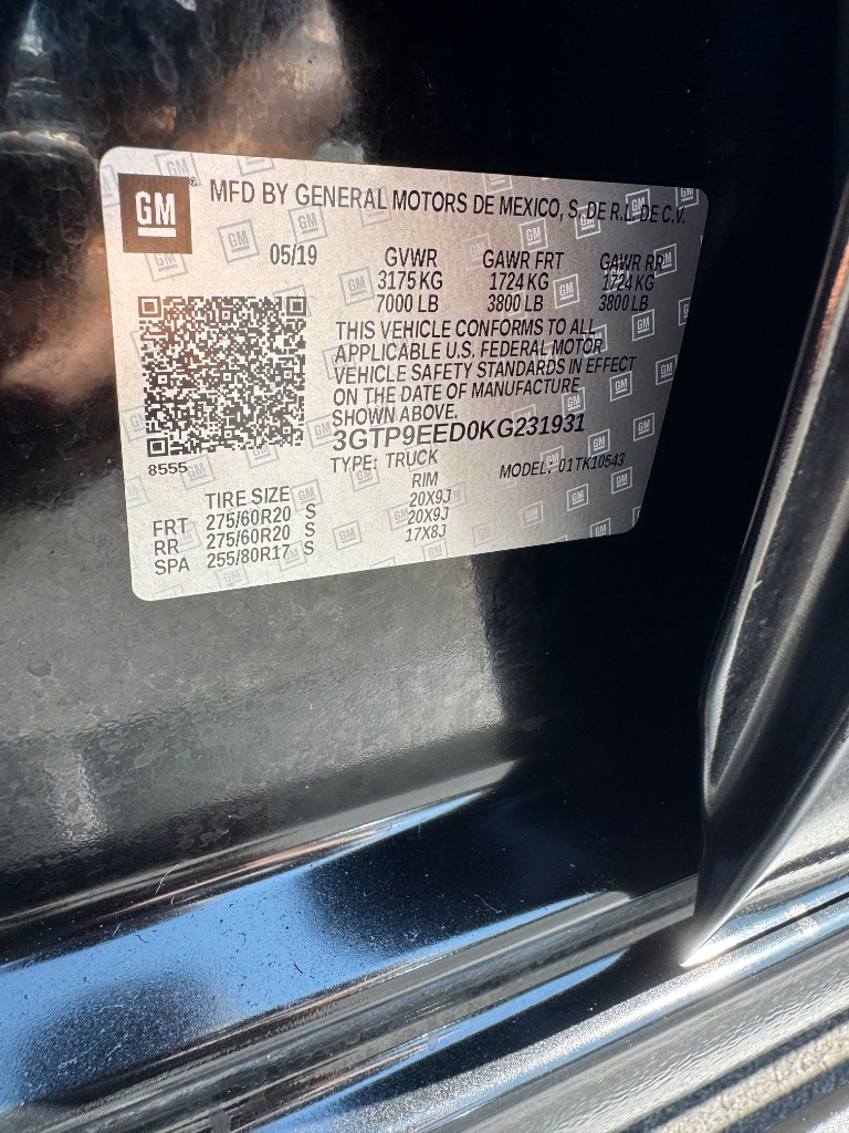 2019 GMC Sierra - $27,900