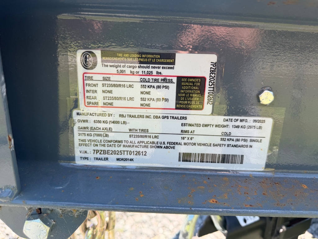 2026 Gps Trailers Gps Trailers - $5,799