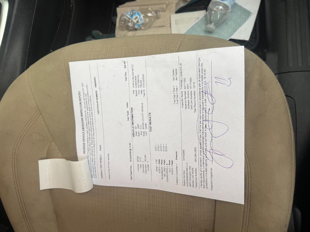 2016 Jeep Cherokee - $3,550