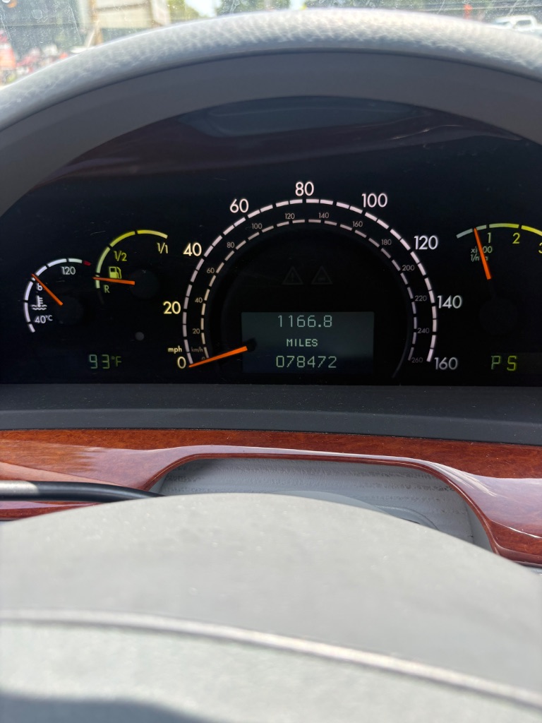 2002 Mercedes-Benz S-class - $6,000