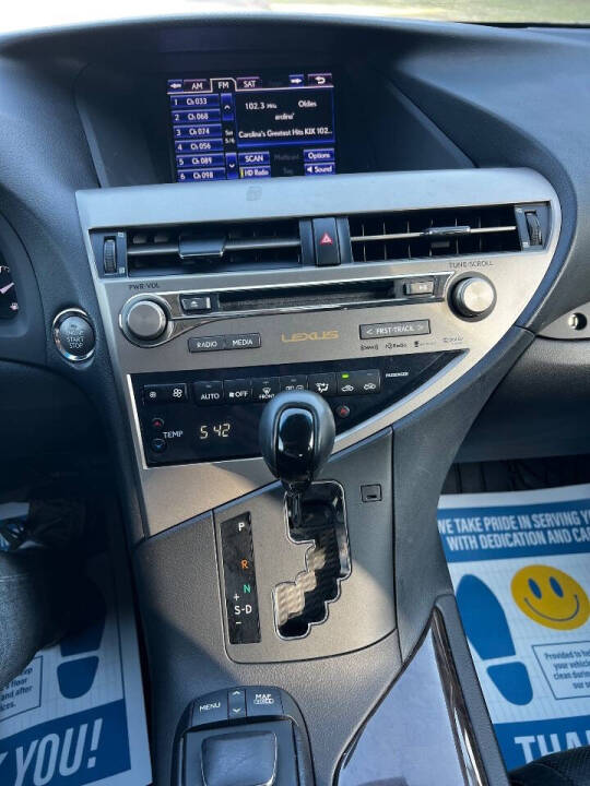 2013 Lexus RX - $16,500