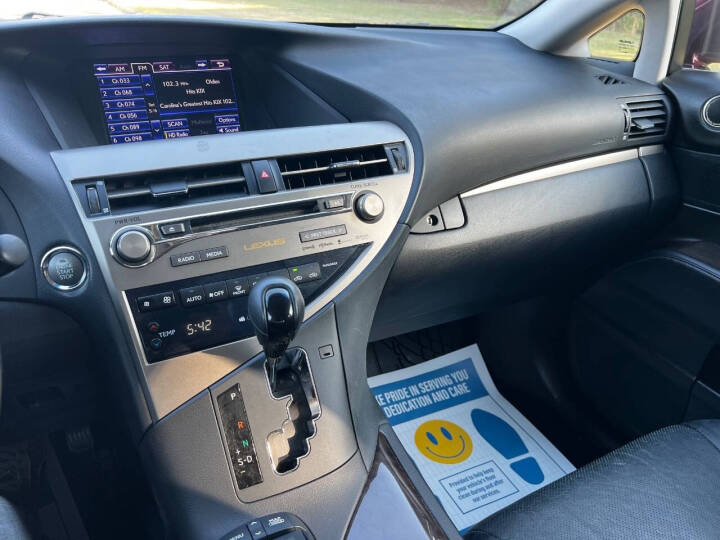 2013 Lexus RX - $16,500
