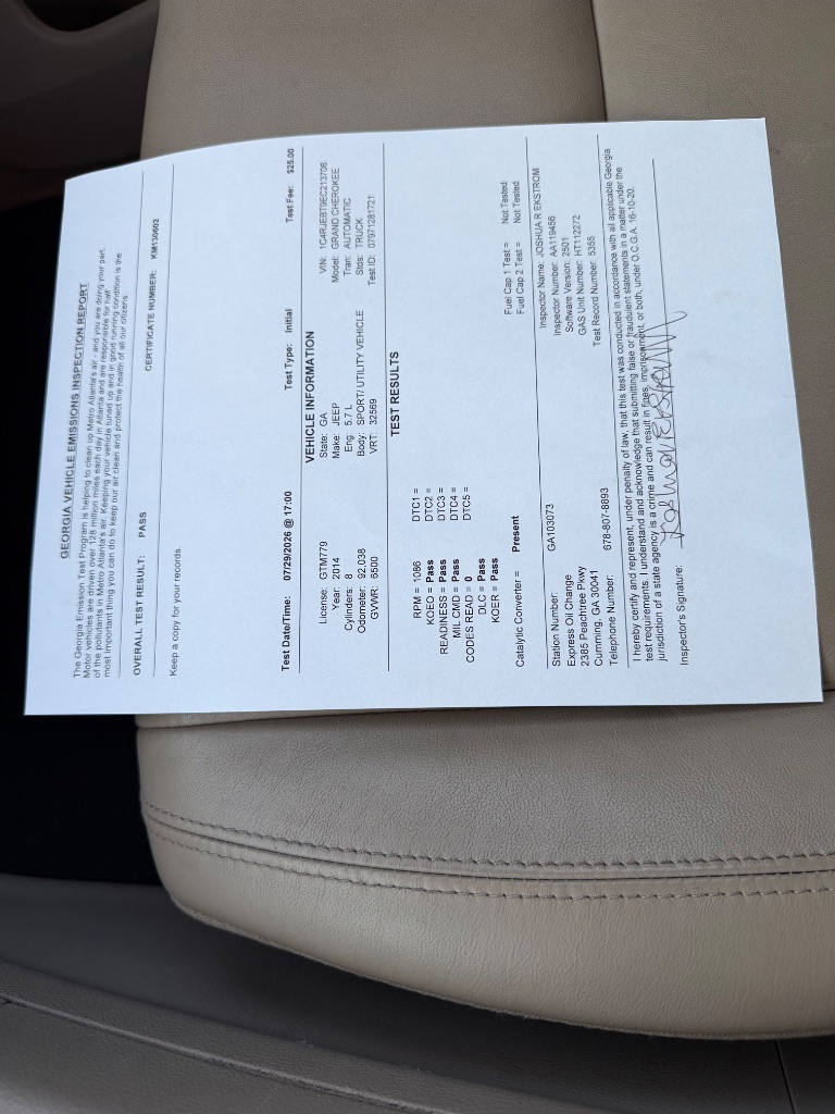 2014 Jeep Cherokee - $13,000